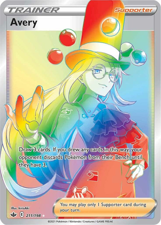 Image for Avery (Secret) (211/198) (SWSH06) - Pokemon