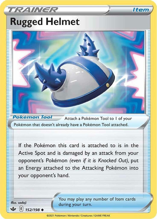 Image for Rugged Helmet (152/198) (SWSH06) - Pokemon