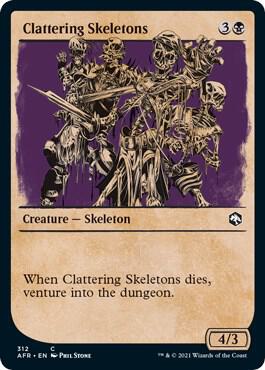 Clattering Skeletons (Showcase) - Adventures in the Forgotten Realms (AFR)