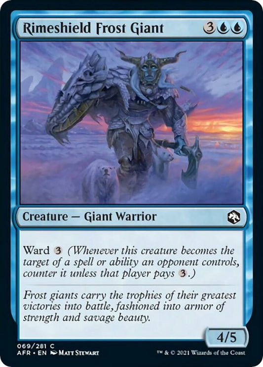 Rimeshield Frost Giant - Adventures in the Forgotten Realms (AFR)