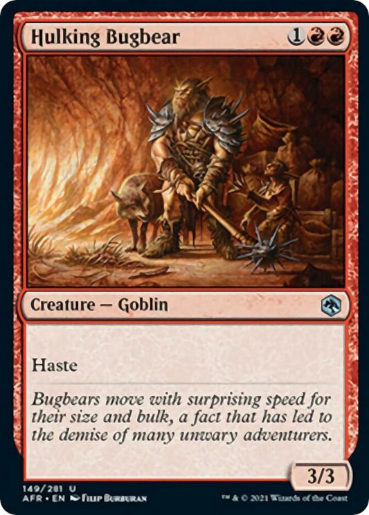 Hulking Bugbear - Adventures in the Forgotten Realms (AFR)