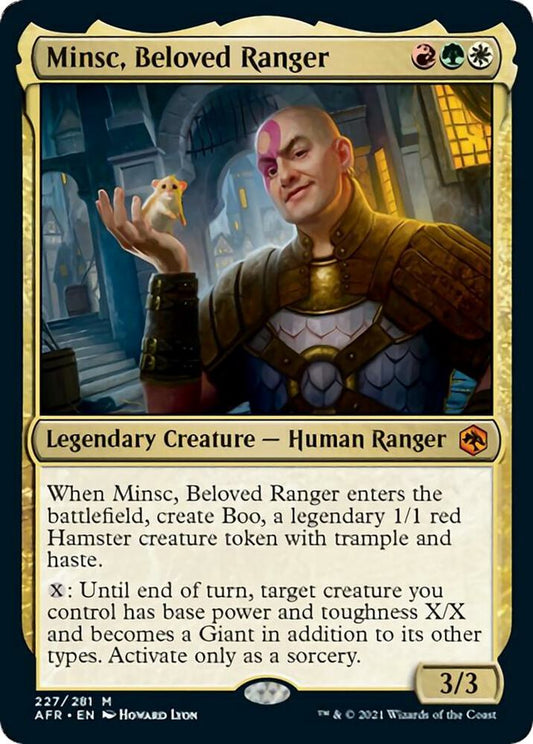 Minsc, Beloved Ranger - Adventures in the Forgotten Realms (AFR)