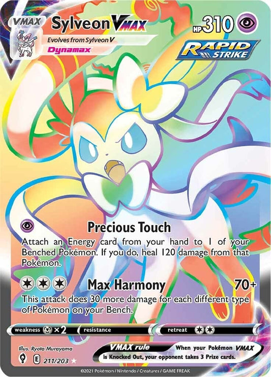Image for Sylveon VMAX (Secret) (211/203) (SWSH07) - Pokemon