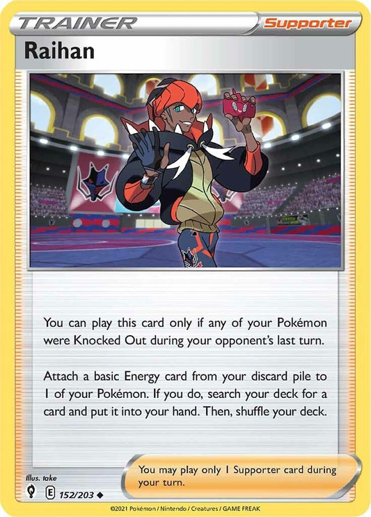 Image for Raihan (152/203) (SWSH07) - Pokemon