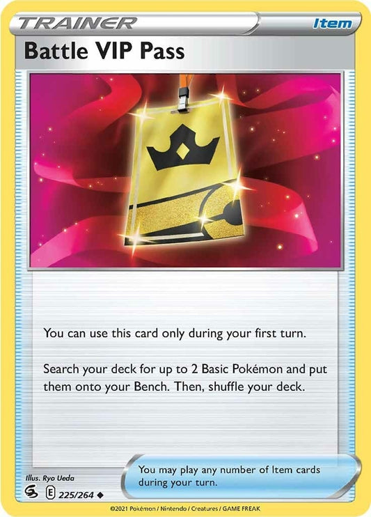 Image for Battle VIP Pass (225/264) (SWSH08) - Pokemon