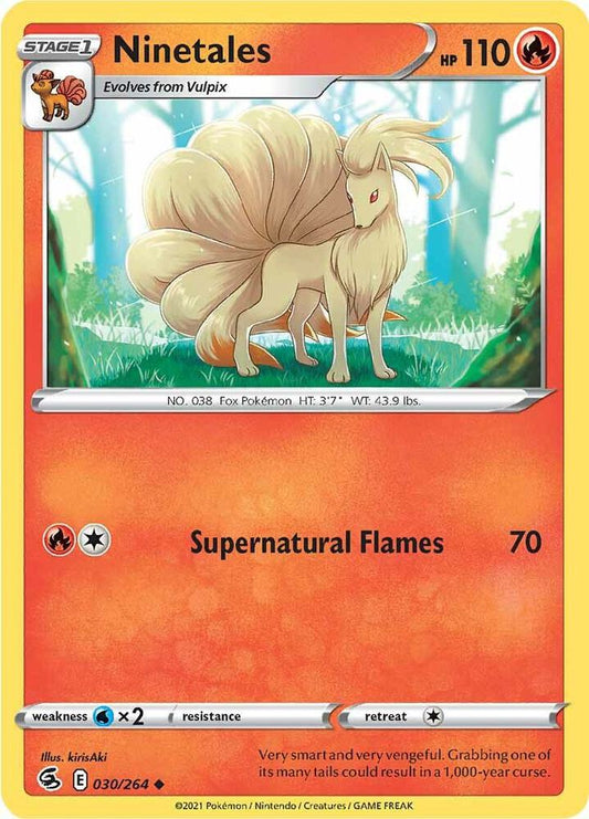 Ninetales (30) - SWSH08: Fusion Strike (SWSH08)