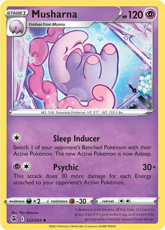 Image for Musharna (122/264) (SWSH08) - Pokemon