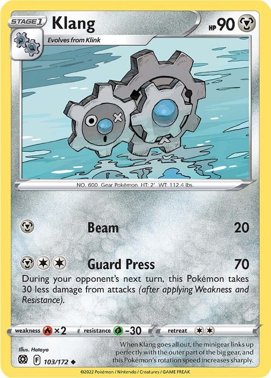 Image for Klang (103/172) (SWSH09) - Pokemon