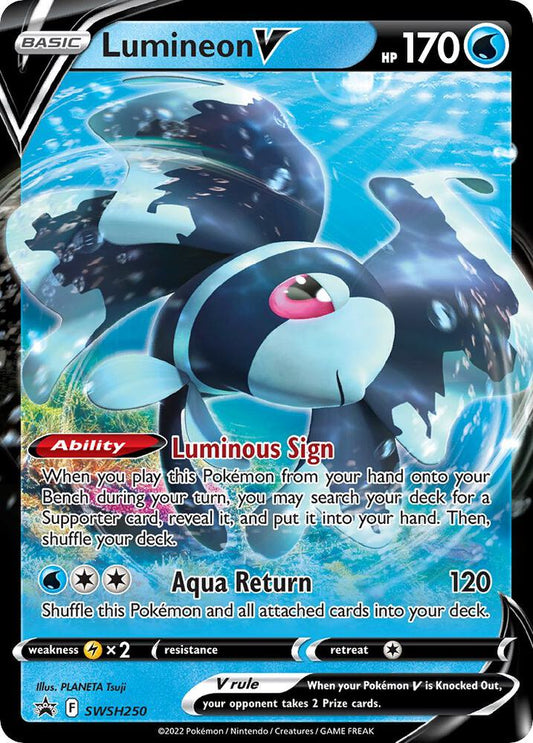 Lumineon V - SWSH250 - SWSH: Sword & Shield Promo Cards (SWSD)