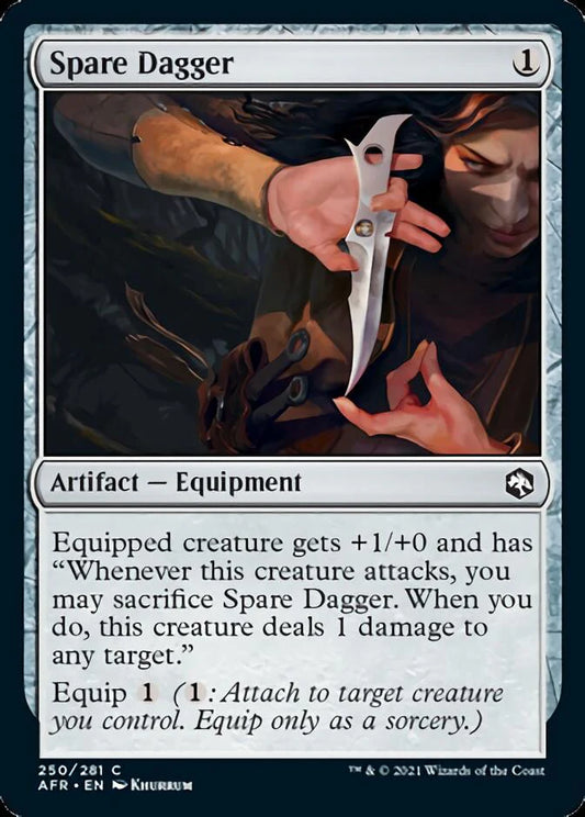 Spare Dagger - Adventures in the Forgotten Realms (AFR)