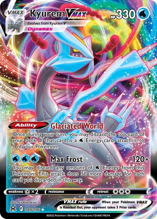 Image for Kyurem VMAX (049/196) (SWSH11) - Pokemon