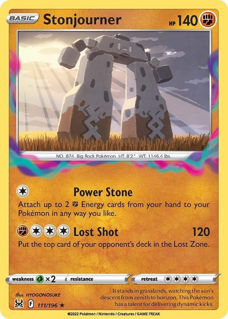 Image for Stonjourner (111/196) (SWSH11) - Pokemon