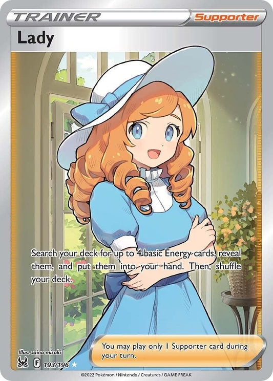 Image for Lady (Full Art) (193/196) (SWSH11) - Pokemon