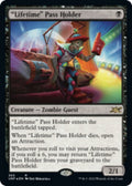 Image for "Lifetime" Pass Holder (79) (UNF) - Magic: The Gathering