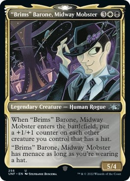 Image for "Brims" Barone, Midway Mobster (Showcase) (256) (UNF) - Magic: The Gathering