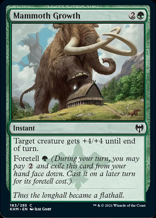 Mammoth Growth - Kaldheim (KHM)