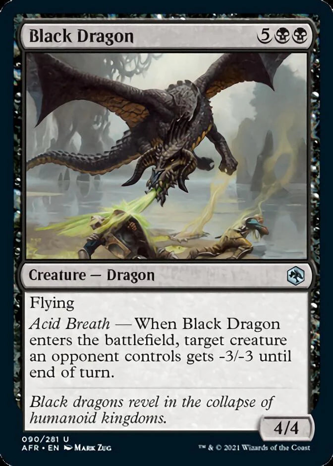 Black Dragon - Adventures in the Forgotten Realms (AFR)