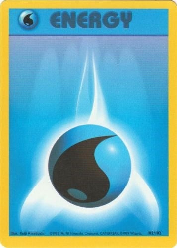 Image for Water Energy (102/102) (BS) - Pokemon