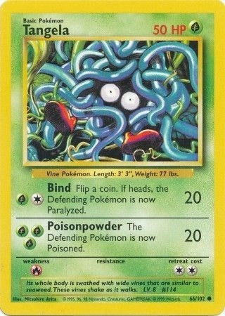Image for Tangela (066/102) (BS) - Pokemon