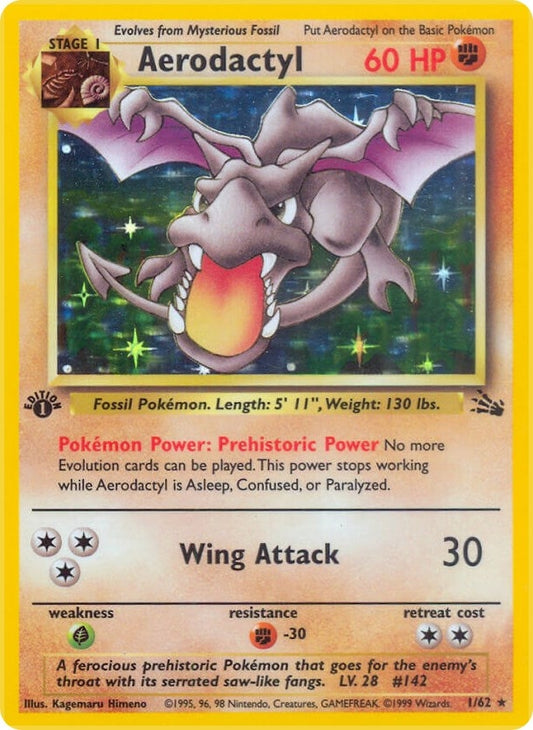 Image for Aerodactyl (1) (01/62) (FO) - Pokemon