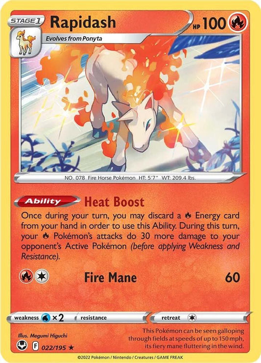 Rapidash - SWSH12: Silver Tempest (SWSH12)