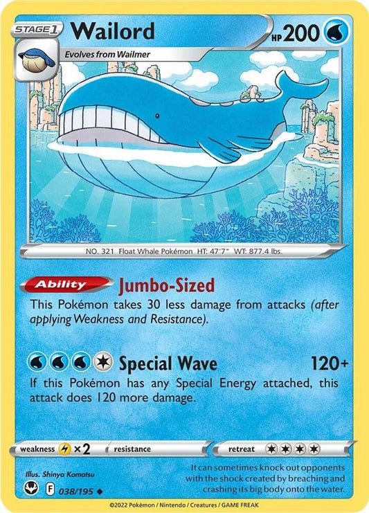 Wailord - SWSH12: Silver Tempest (SWSH12)