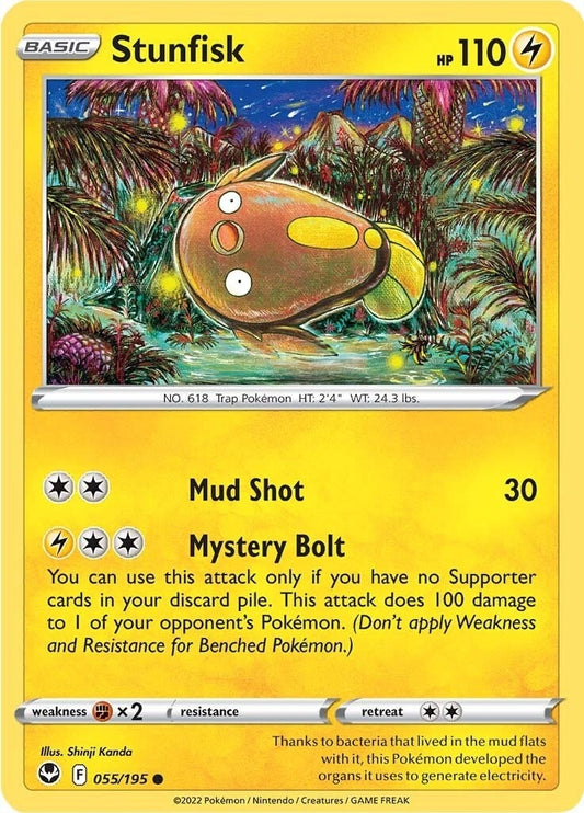 Image for Stunfisk (055/195) (SWSH12) - Pokemon