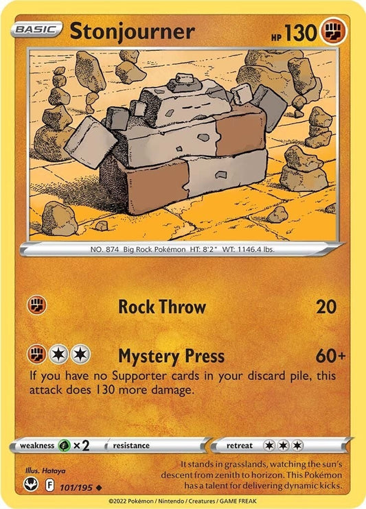 Image for Stonjourner (101/195) (SWSH12) - Pokemon
