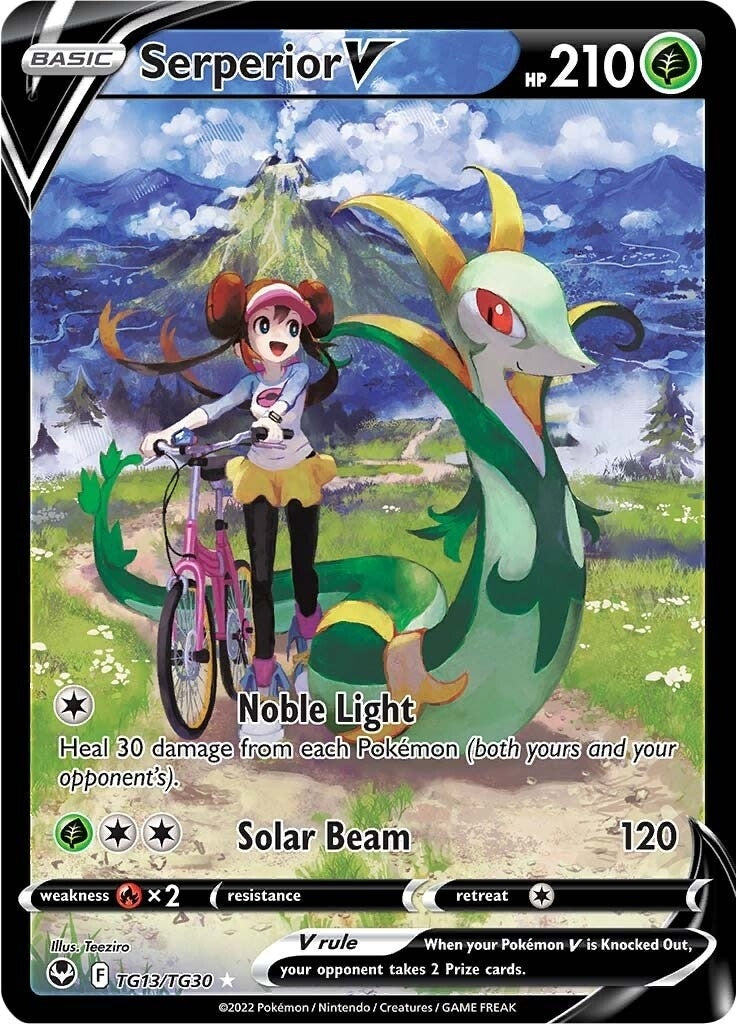 Image for Serperior V (TG13/TG30) (SWSH12: TG) - Pokemon