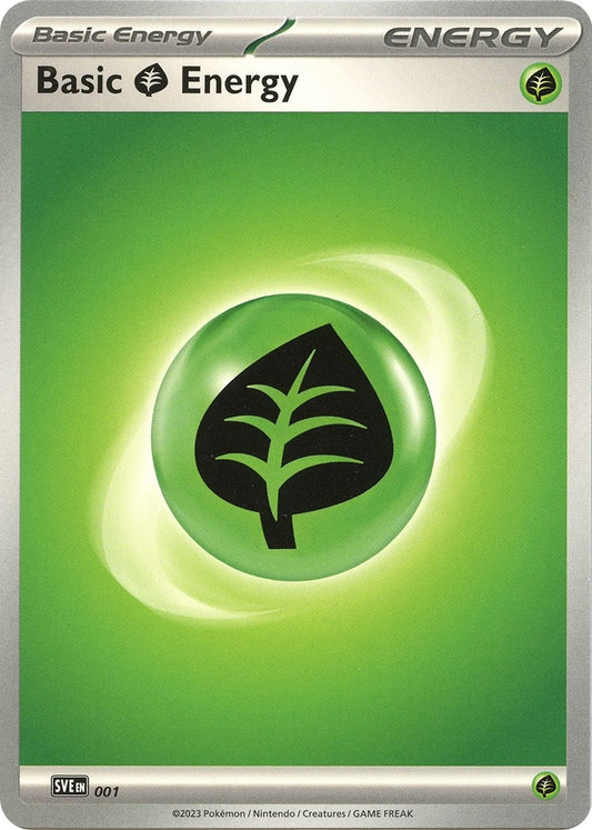 Image for Basic Grass Energy - 001 (001) (SVE) - Pokemon