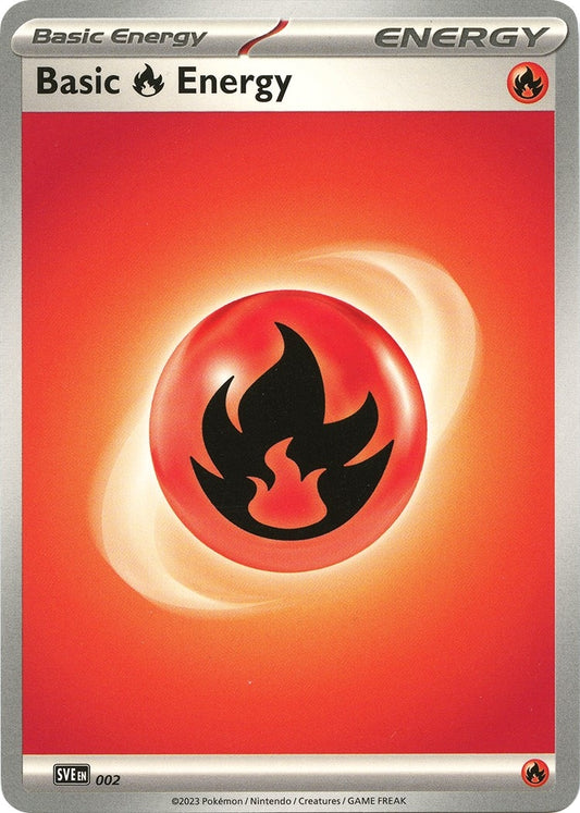 Image for Basic Fire Energy - 002 (002) (SVE) - Pokemon