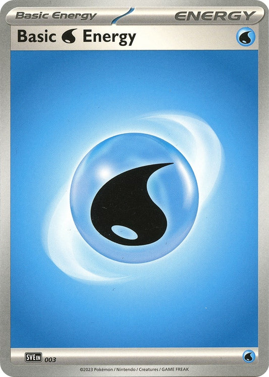 Image for Basic Water Energy - 003 (003) (SVE) - Pokemon