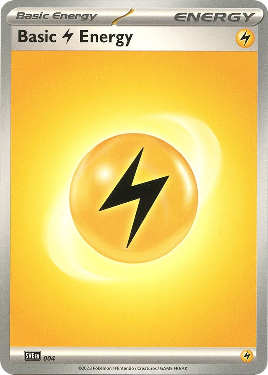 Image for Basic Lightning Energy - 004 (004) (SVE) - Pokemon