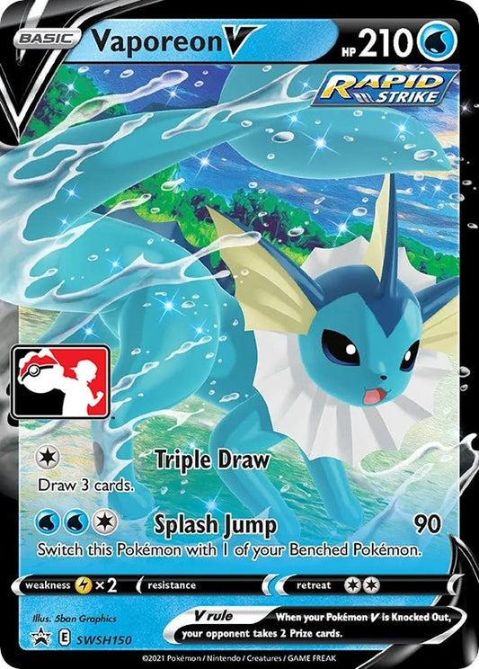 Image for Vaporeon V (SWSH150) - Pokemon