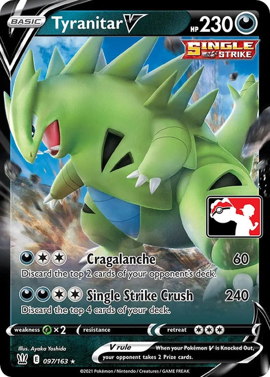 Image for Tyranitar V (097/163) - Pokemon