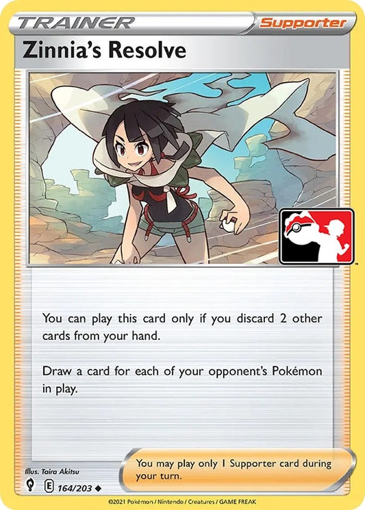 Image for Zinnia's Resolve (164/203) - Pokemon