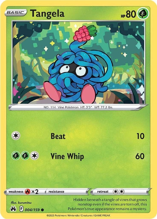 Image for Tangela (004/159) (CRZ) - Pokemon
