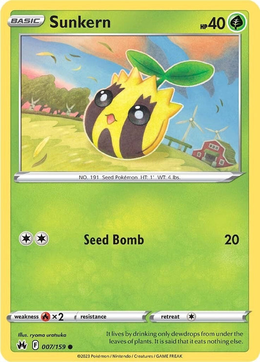 Image for Sunkern (007/159) (CRZ) - Pokemon