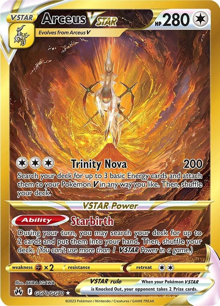 Image for Arceus VSTAR (Secret) (GG70/GG70) (CRZ:GG) - Pokemon
