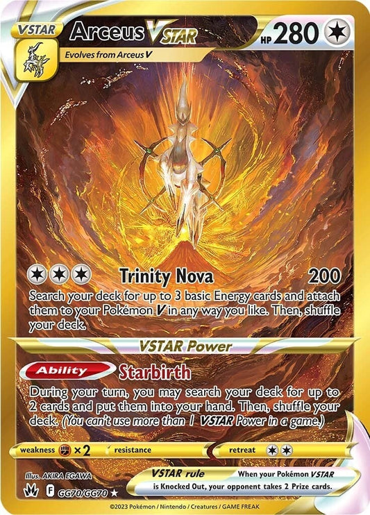 Image for Arceus VSTAR (Secret) (GG70/GG70) (CRZ:GG) - Pokemon
