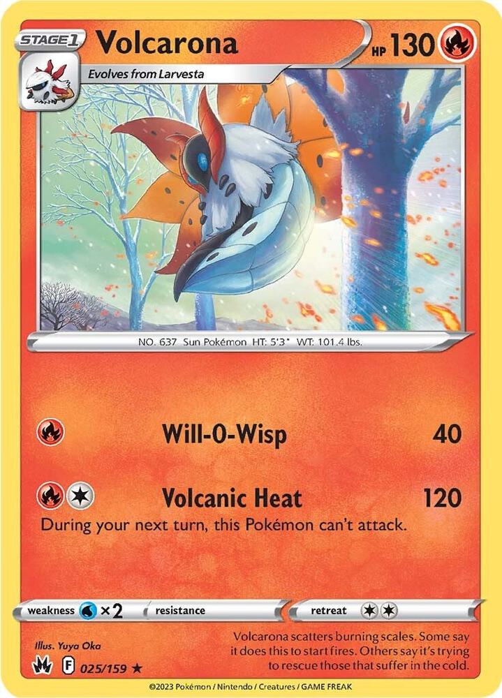 Volcarona - Crown Zenith (CRZ)
