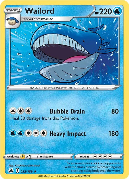 Wailord - Crown Zenith (CRZ)