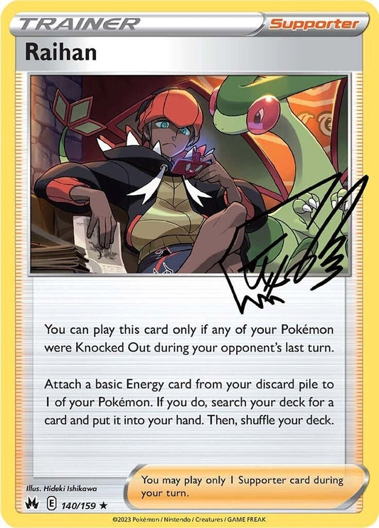 Image for Raihan (140/159) (CRZ) - Pokemon