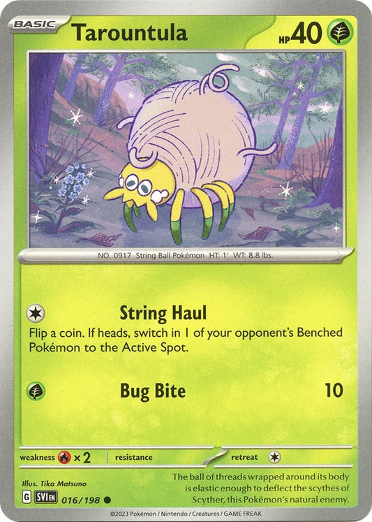Image for Tarountula (016/198) (SVI) - Pokemon