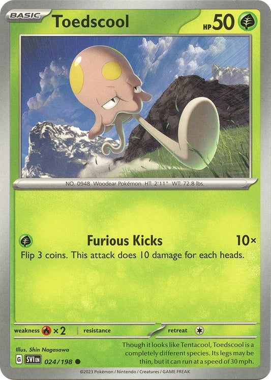 Image for Toedscool (024/198) (SVI) - Pokemon