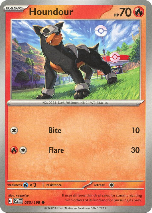Houndour - 033/198 - SV01: Scarlet & Violet Base Set (SVI)