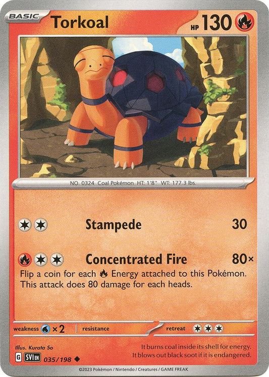Torkoal - SV01: Scarlet & Violet Base Set (SVI)