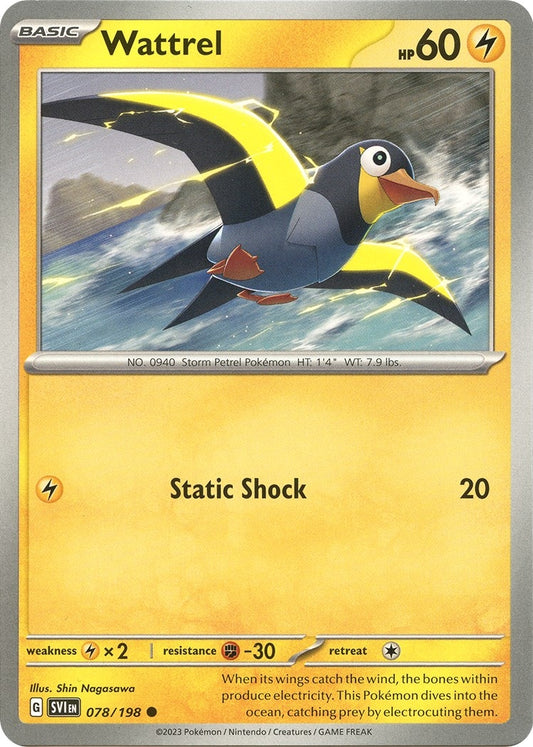 Image for Wattrel (078/198) (SVI) - Pokemon