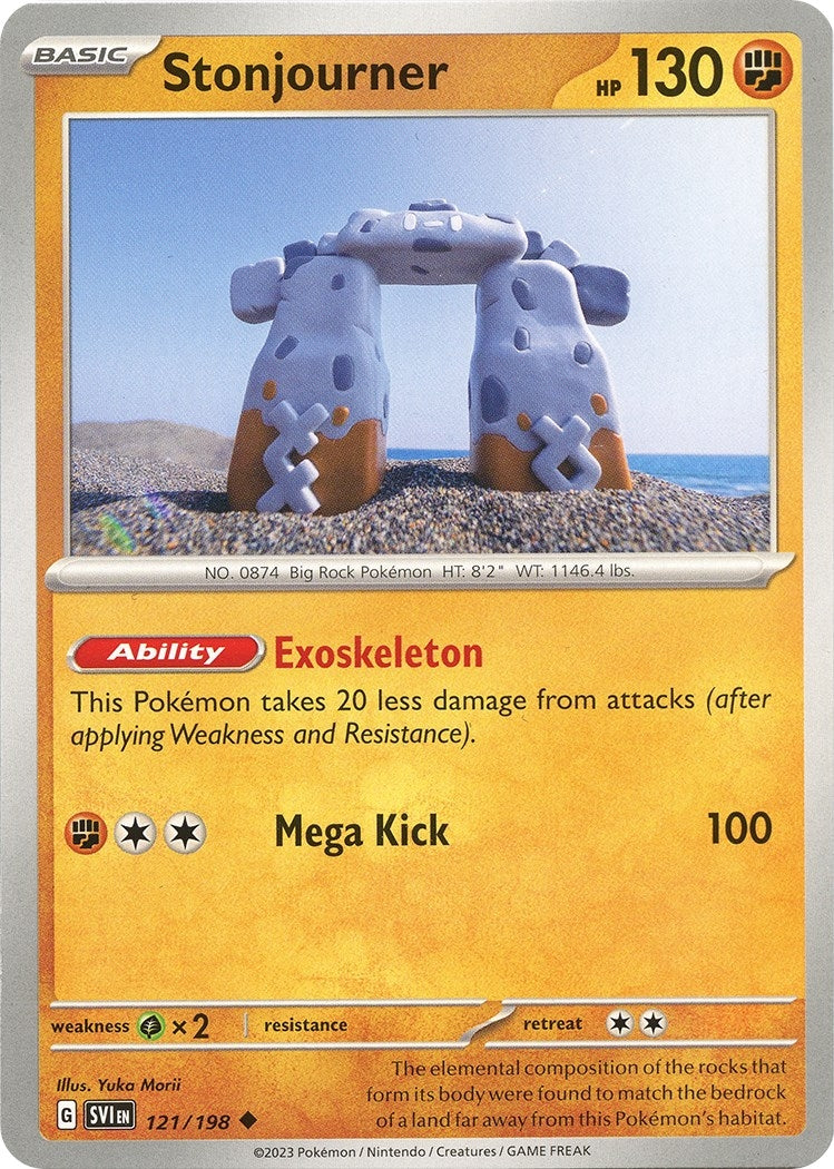 Image for Stonjourner (121/198) (SVI) - Pokemon