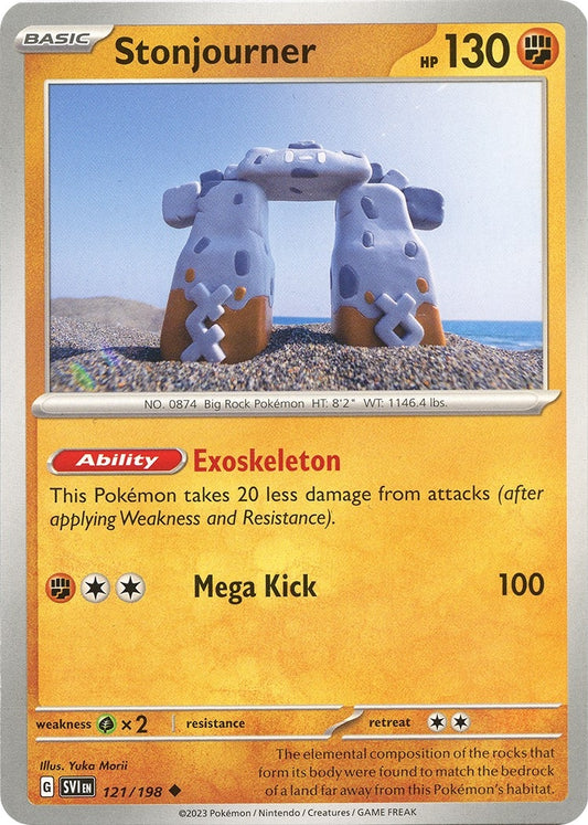 Image for Stonjourner (121/198) (SVI) - Pokemon
